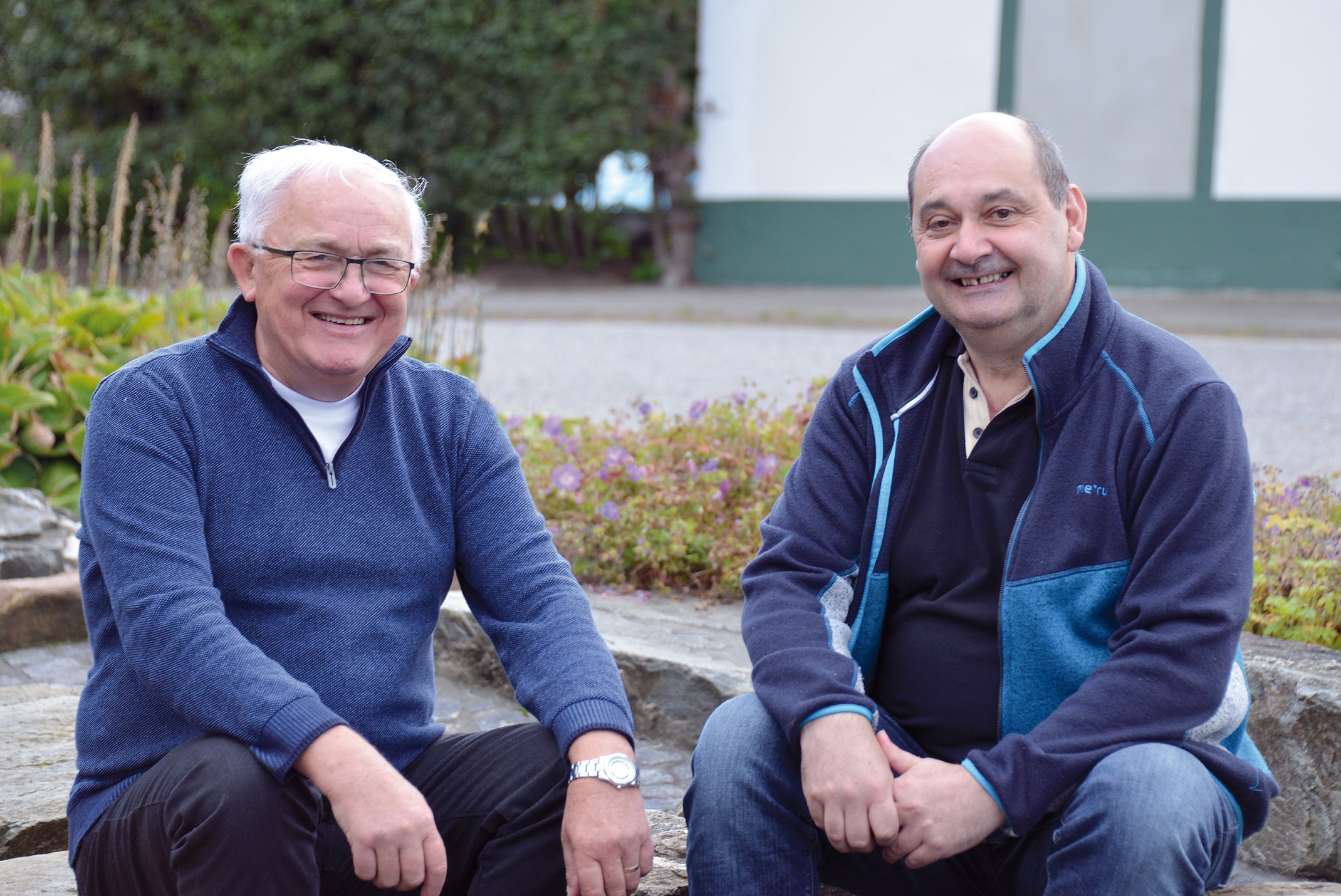 Ewald Zanzen und Horst Bielen - Zwei Födekam Galionsfiguren treten etwas kürzer